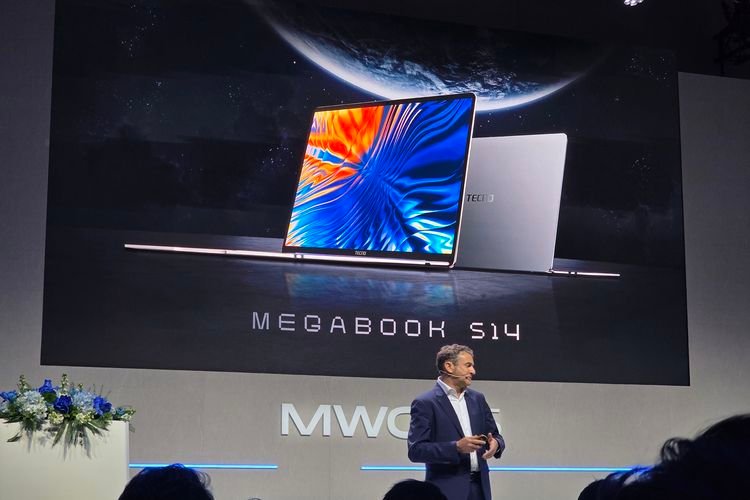 Tecno MegaBook S14 Diluncurkan: Laptop Ringan Kurang dari 1 kg
