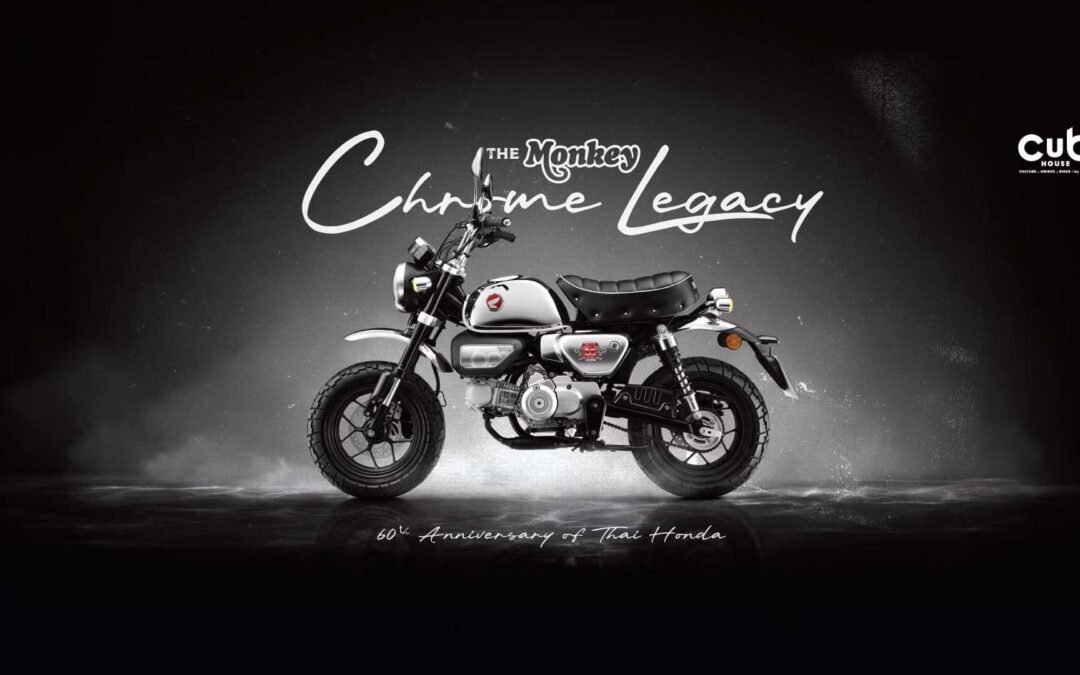 Glossy and Glittering: The Exclusive Honda Monkey Anniversary Edition