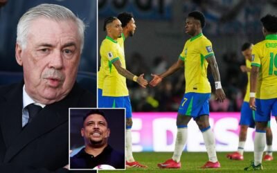 Brazil Nears Deal with Carlo Ancelotti for 2026 World Cup: Ronaldo Reveals Close Call