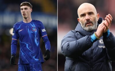 Cole Palmer’s Race Against Time to Beat Muscle Injury for Upcoming Tottenham Derby