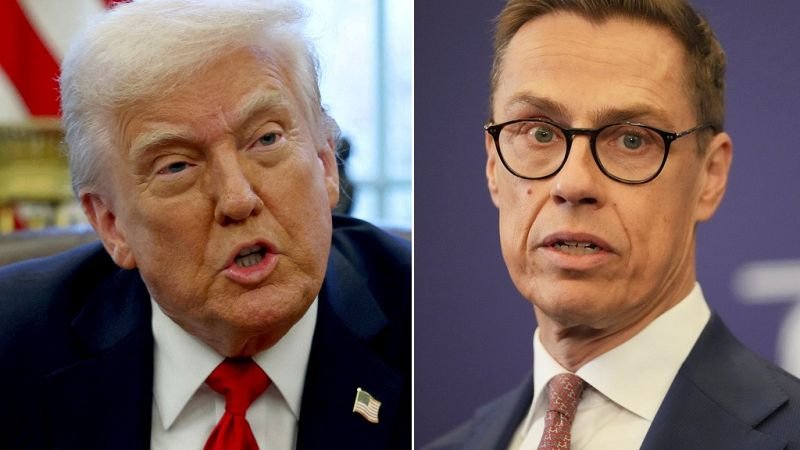 Stubb Urges Trump to Demand Ukraine Ceasefire During Shock Visit