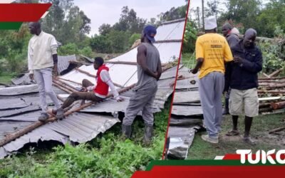 Homa Bay Night Storm: HomesDestroyed, 17 Families Left Homeless