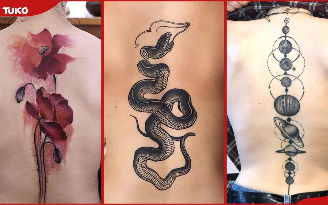 15 Stunning Back Tattoos for Women: Captivating Designs & Their Meanings – International Edition (English)