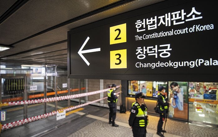 Seoul Closes Constitutional Court Area as Impeachment Ruling on Yoon Looms
