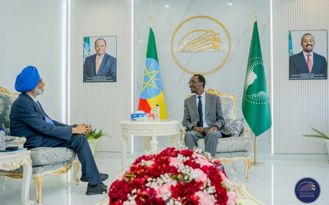 FM Gedion Discusses Digital Futures With UN Under-Secretary-General