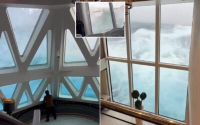 Cruise Ship Plunges Through 40ft Waves in Drake Passage: Passengers Thrashed Against Walls During Heart-Stopping Voyage