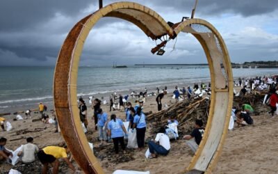 Asia’s Most Stunning Island Tackles Massive Plastic Waste on Beaches