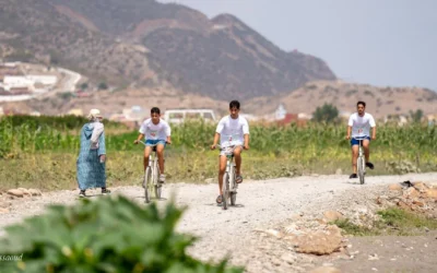 White Bikes From Dutch Park Get a New Lease on Life in Morocco